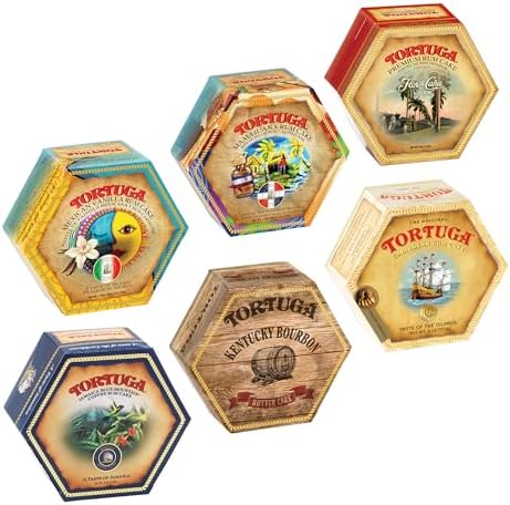 Tortuga Caribbean Rum Cakes 4oz Assortment (Gift Pack)
