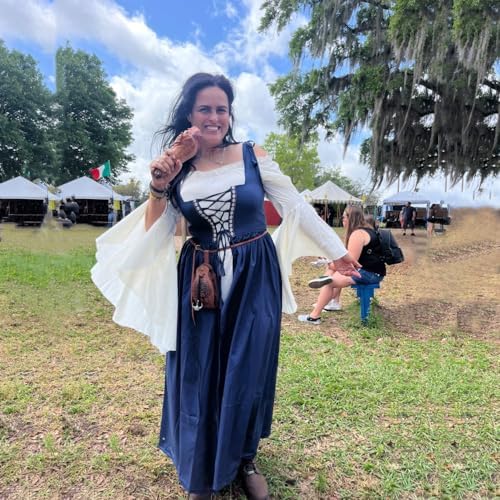 ABaoWedding Womens's Medieval Renaissance Costume Cosplay Over Dress