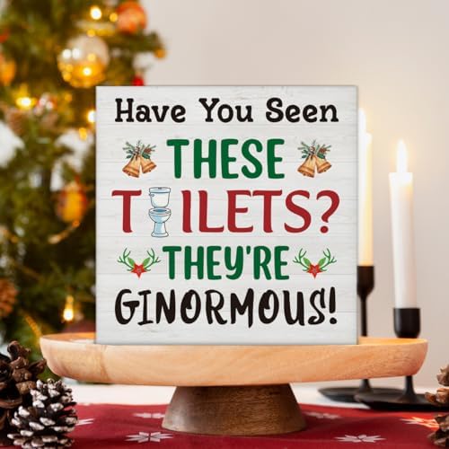 Christmas Bathroom Decorations - Funny Christmas Vacation Decor