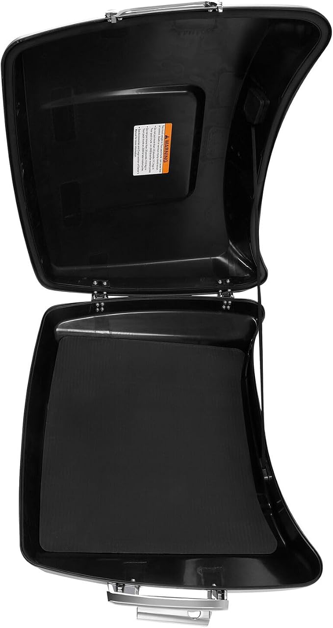 TCMT ABS Razor Trunk Fit For Harley Touring Street Glide 14-25 Charcoal Pearl