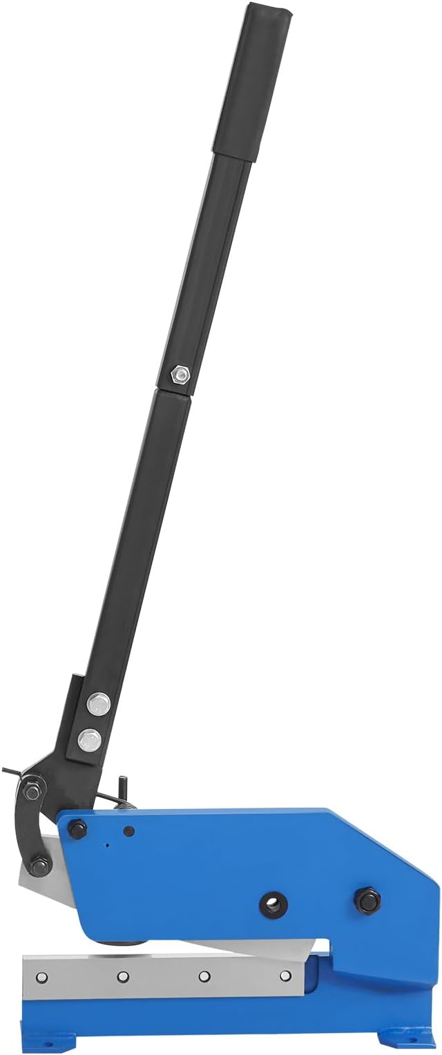 VEVOR Hand Plate Shear 12",Manual Metal Cutter Cutting Thickness1/4 Inch Max,Metal Steel Frame Snip Machine Benchtop 1/2 Inch Rod,for Shear Carbon Steel Plates and Bars