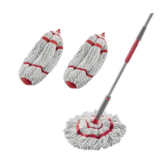 Rubbermaid Microfiber Twist Mop, Bucket and Refill Kit Bundle