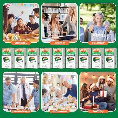 24 Sets Appreciation Dumpster Gifts with Boxes, Inspirational Party Favor