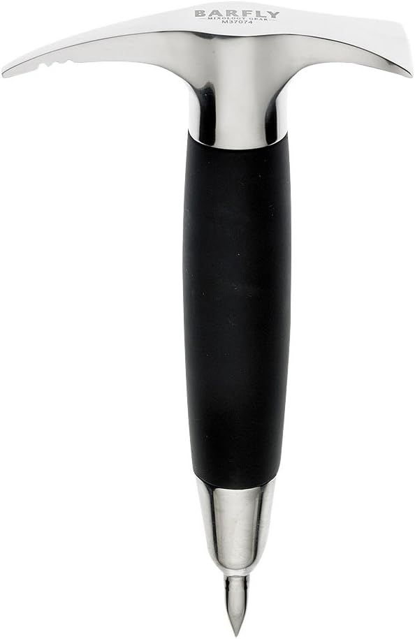 Barfly Ice Pick, Stainless/Black