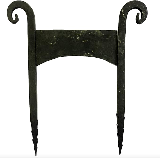 Boot Scraper Hand Wrought Iron Black Old Fashioned Shoe Cleaner Big