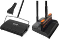 JEHONN Carpet Floor Sweeper with Horsehair, Broom and Dustpan Set for Home