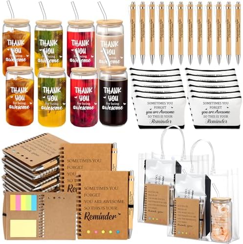 60 Pcs Employee Appreciation Gifts Bulk, Thank You Gifts