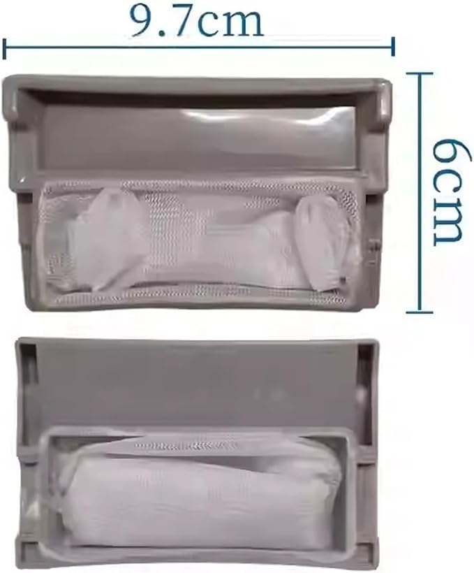 Washing Machine Filter, Compatible with Haier, Automatic Lint Remover Mesh Bag, Filter Box, and Thread Universal Accessories(13kuan)