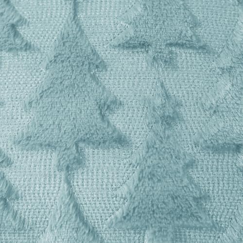DFXSZ Christmas Tree Pillow Covers 18x18 Set of 2 Christmas Decor Blue Star