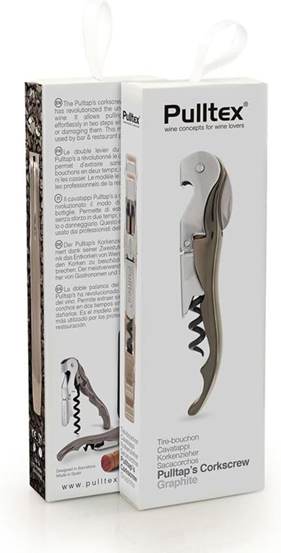 Pulltap's Classic Graphite Corkscrew Pulltex