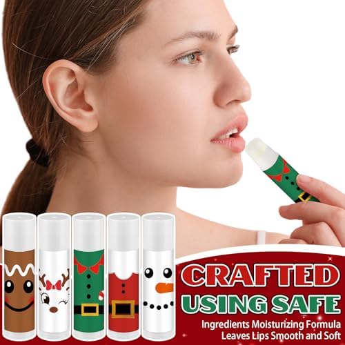 30 Pack Christmas Lip Balms Gifts Bulk Merry Christmas Party Favors