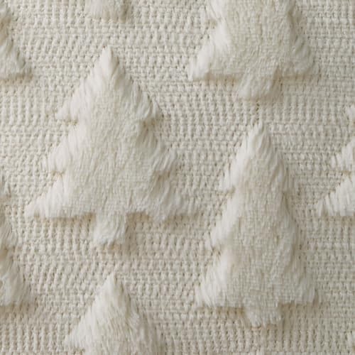 DFXSZ Christmas Tree Pillow Covers 16x16 Set of 2 Christmas Decor White