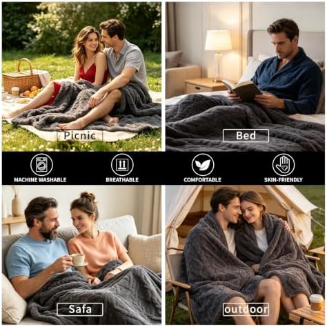 Gifts for Women & Men, 35 Pcs Charcoal Spa Gifts Basket, Get Well Soon Set