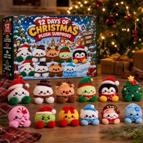 12 Days Advent Calendar 2026 Christmas Fun Dumpling for Adult Gifts