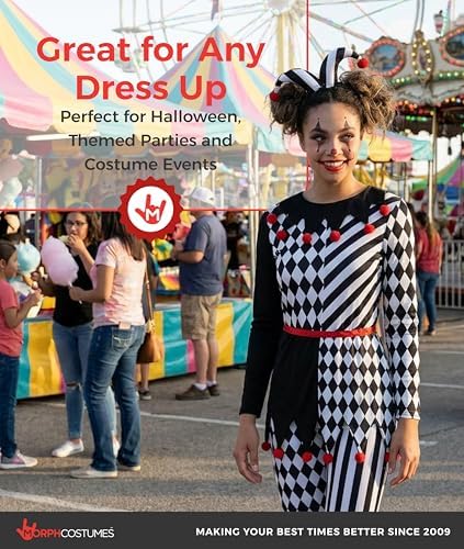 Morph, Jester Costume Women, Halloween Costumes for Women