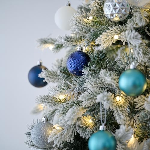 Valery Madelyn 50ct Christmas Tree Decorations Ball Ornaments 2.36 Inches