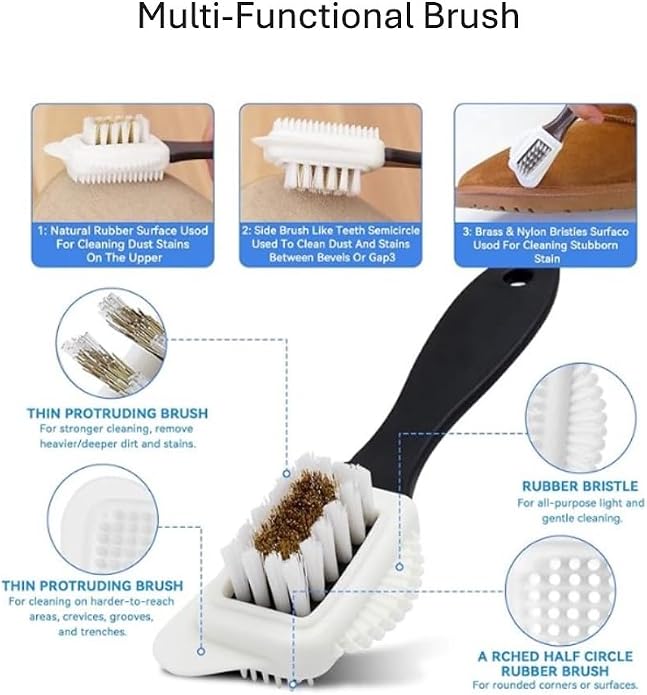 Shoe Laundry Cleaning Bag for Sneakers Tennis Shoes, 1pc Shoe Washing Machine bag, 2 Pairs of Adjustable Shoe Trees, 1 Cleaning Shoe Brush, 1 Bag for Drying Shoes, bolsa de zapatos para lavadora