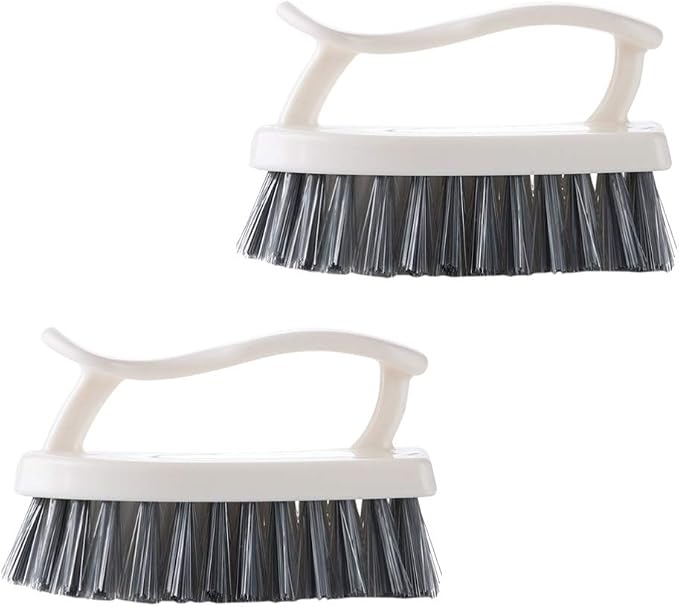 2pcs Plastic Scrub Brush Laundry Cleaning Brush Kitchen Brush Shoes Scrub Brush Scrubber for Home Use Brushes