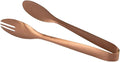 Stainless Steel Serving Tongs, Elegant Table Tongs for Dining (Matte Rose Gold)