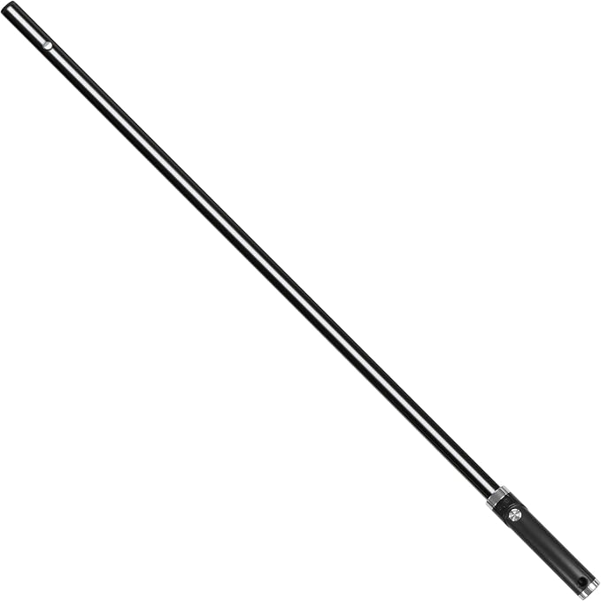 Unger Commercial Microfiber Cleaning Kit - Stingray 5 ft Refillable Microfiber Cleaning Kit for Indoor Glass and Surfaces - SRKB5