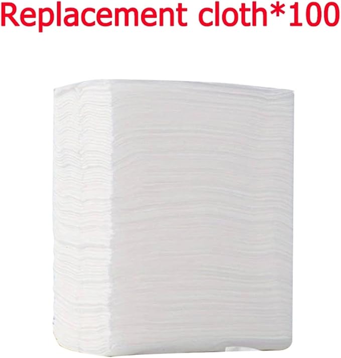 Household Electrostatic Precipitator Paper Disposable Cloth Mop Replacement Head For Cleaning Pet Hair And Dust(100cloth)
