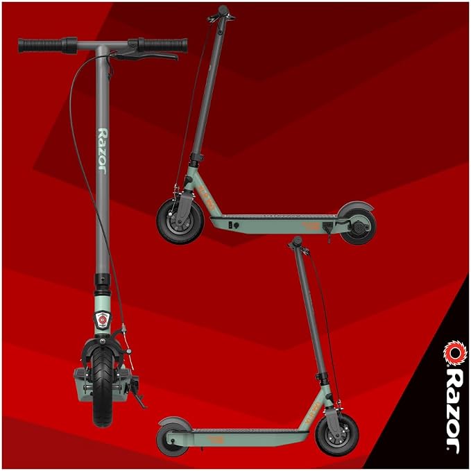 Razor Power Core XLR90 -Electric Scooter for Ages 8+,Power Core High-Torque Hub Motor, Up to 10 mph