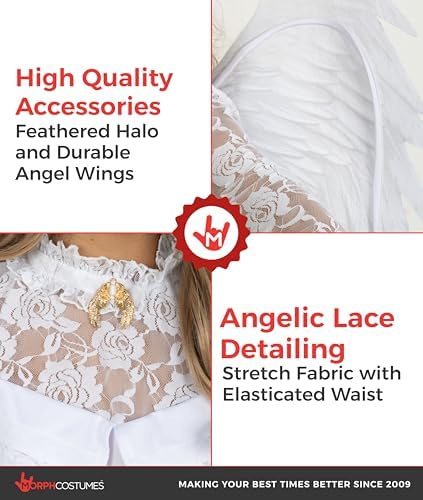 Morph, Angel Costume Girls, Halloween Costumes for Kids