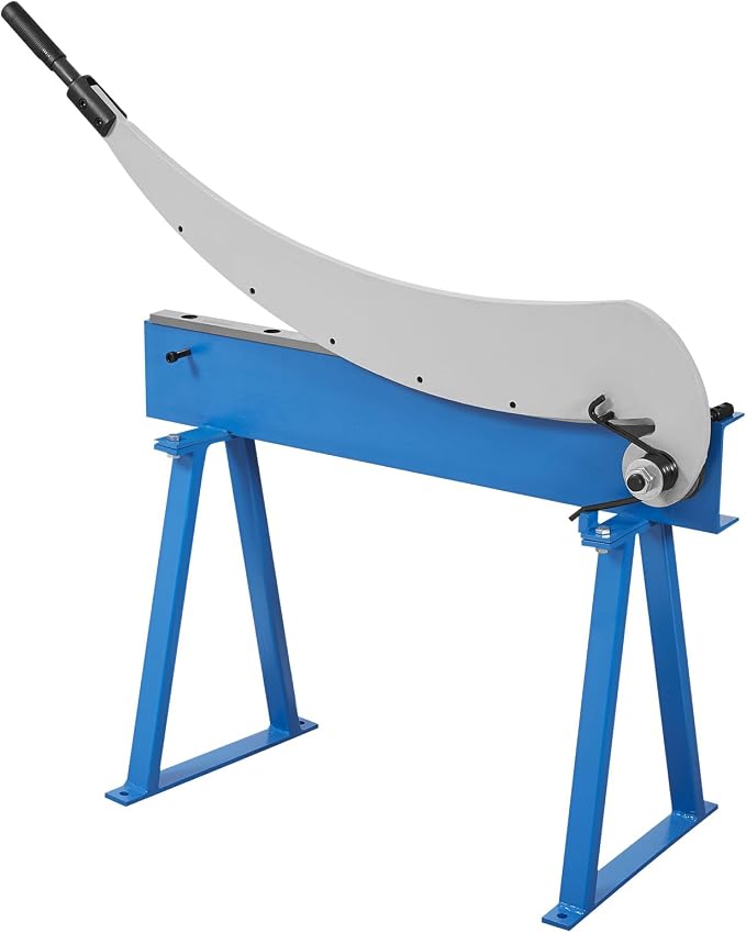 VEVOR Hand Plate Shear, 31.5 in Max Cutting Length, Manual Sheet Metal Shear Machine, Benchtop Cutter with T10 High-Hardness Blades, Q235 Material, for Cutting Large Metal Sheets Steel Aluminum Copper