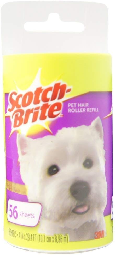 Scotch-Brite Pet Hair Roller Refill 1 ea (Pack of 2)