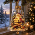 Glowing Christmas Story Ornament, 2026 New Mini Holiday Scene 3.94In