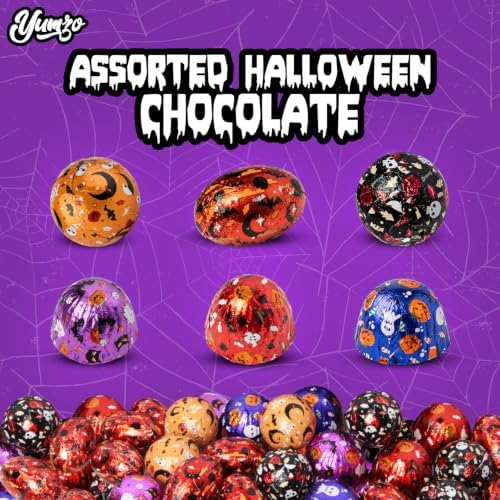 Halloween Chocolate Mix 5 lb Bag, Assorted Foil Wrapped Milk Chocolate