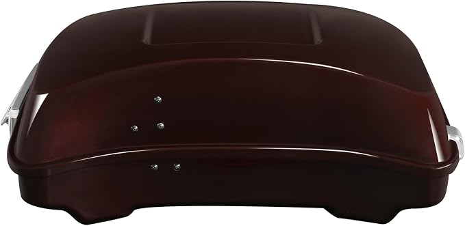 5.5" Razor Motorcycle Trunk W/Latch Key Fit For Harley 2014-2025 Touring CVO Road King Street Glide Electra Glide Ultra Limited Pack Midnight Crimson