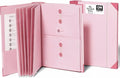 The Folio® Important Document Organizer by Savor | Binder with Guided Labels, Acid-Free File Folder Organizer with 10 Pockets, Document Holder for Home Records, Legal and Medical Papers (Pink)