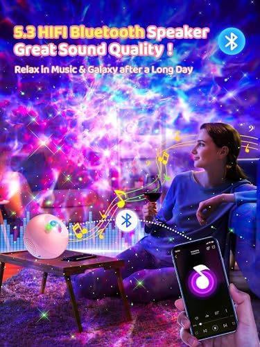 One Fire Galaxy Projector Women Gifts Girl Gifts Room Decor