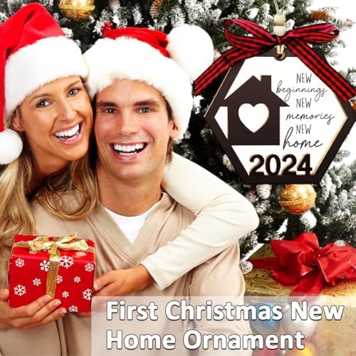 YXOTJHS 2024 House Warming Gift - First Christmas New Home Ornament
