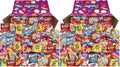 HUGE Assorted Candy PARTY MIX BOX 6.50 LBS/104 OZ Over 255 Individually Wrapped Candies of All Time America's Most (104) (Pack of 2)