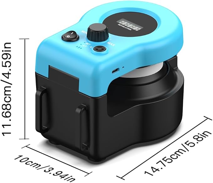 Interactive Running Cat Toy Console for Cats and Small Dogs, Main Body Without Accessories, Sky Blue