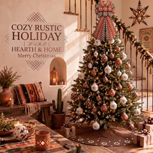 Sosation 26 Pcs Mexican Southwestern Christmas Tree Decor Complete Set
