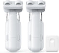 SwitchBot 2025 Automatic Curtain Opener 2 Packs with Remote, Bluetooth Remote Control, WiFi&APP Control, Upgraded High-Performance, Add Hub to Work with Alexa, Google Home, HomeKit