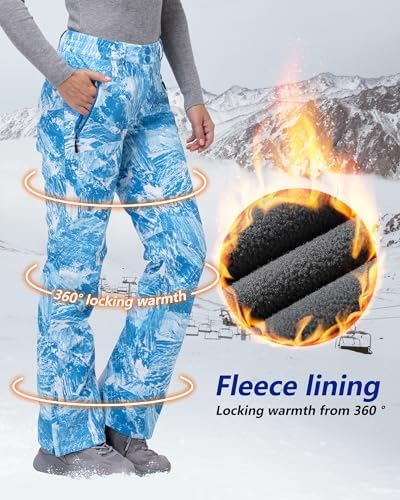 33,000ft Women's Snow Pants Ski Insulated Snowboard Winter Waterproof Warm