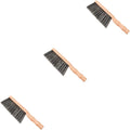 minkissy 3pcs Fireplace Cleaning Brush Hand Broom for Replacing Fireplace Brush Accessories Mantel