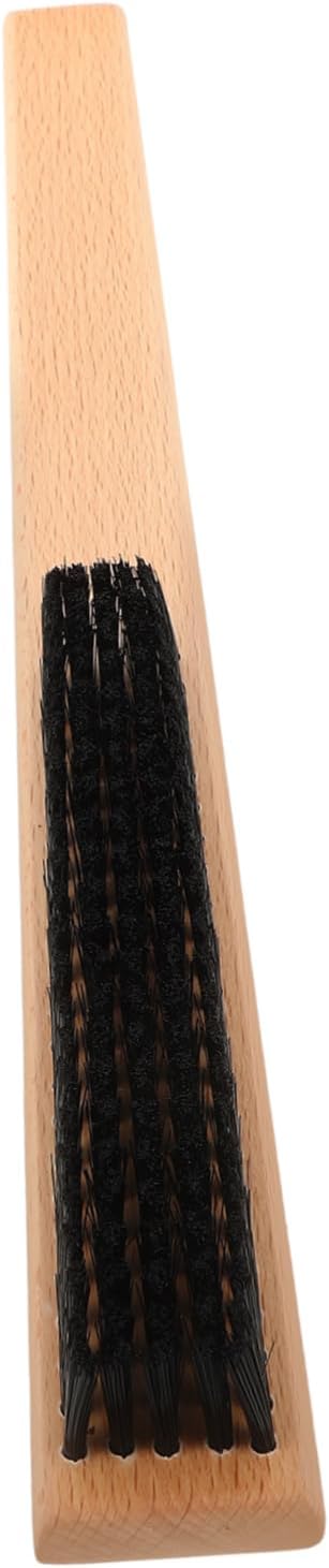 BESTYASH 3pcs Bristle Coat Brush Wood Handle Versatile Garment Duster Brush for Clothes Hats and Shoes Removal Portable Laundry Scrub Tool