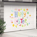 Easter Magnets for Fridge & Car - 12Pcs Glow in The Dark Bunny & Egg Decor Set, Spring & Easter Party Favors, Refrigerator Magnets, Car Decals for Kids & Adults (D)