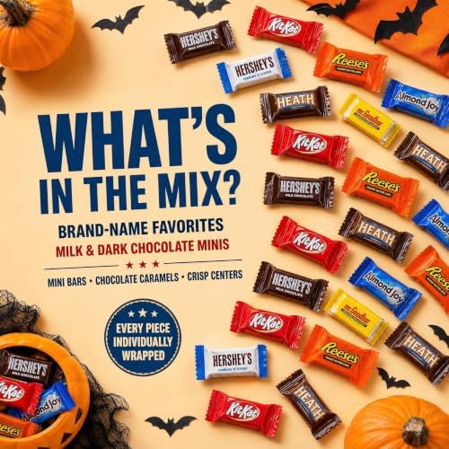 Queen Jax Chocolate Candy Variety Pack 30lb Bulk, Halloween Assorted