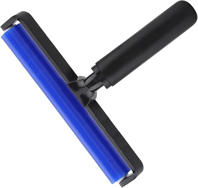Dust Removal Roller, Hair Remover, i Static Silicone Roller, er Tool for ing Screen, Glass and Film(8 inches)