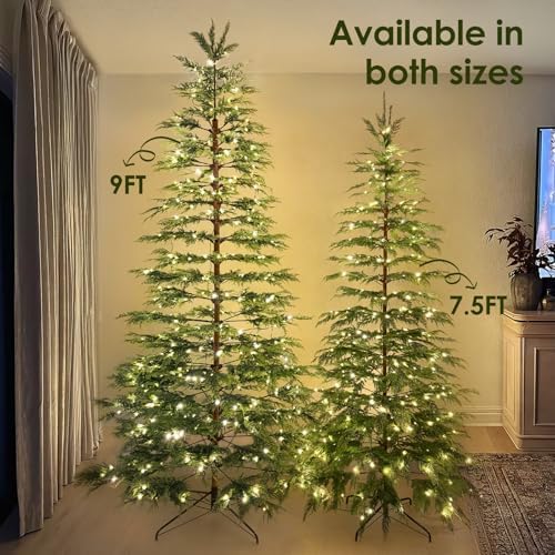 Christmas Decorations - 7.5 Ft Pre-Lit Twinkle Christmas Cypress Tree