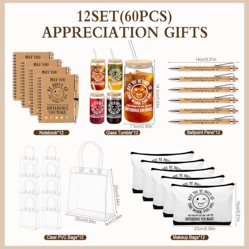 60 Pcs Employee Appreciation Gifts Bulk, May You Be Proud of Gifts