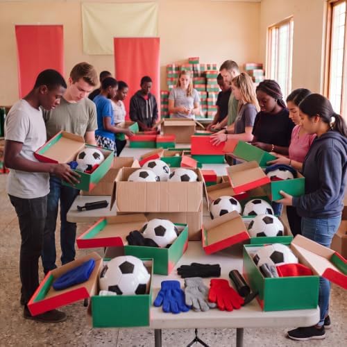 Sosation 60 Pcs/12 Sets Operation Christmas Charity Gifts Set