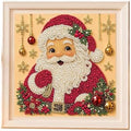 DIY Christmas Pearl Diamond Painting Art Kit Gifts Adults with Frame