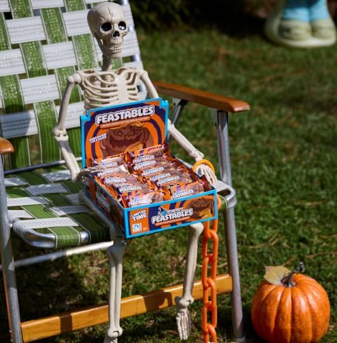 MrBeast Feastables Peanut Butter Halloween Pumpkin Cups, 30ct